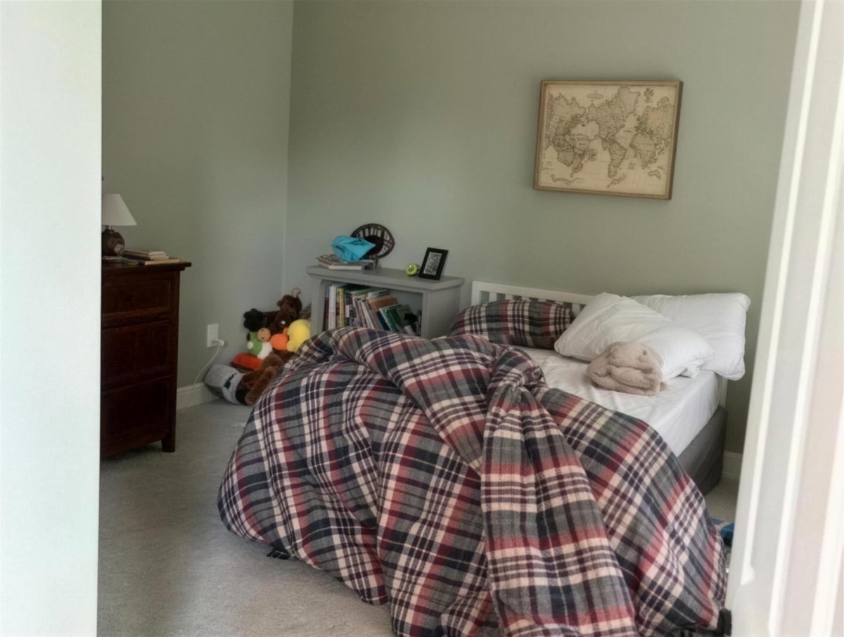 Kid's room — before cleaning